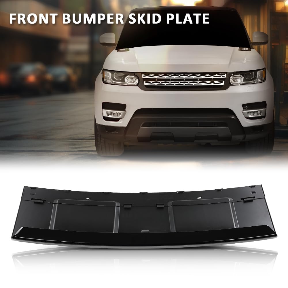G-PLUS Front Lower Skid Plate Bumper Board Cover Trim Compatible with Range Rover Sport 2014-2017