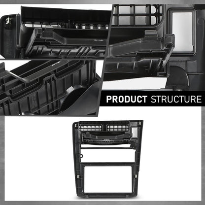G-PLUS Radio Bezel Dash Bezel Trim Fit Toyota Tacoma 1995-1997 Dashboard Panel Black