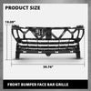 G-PLUS Front Bumper Face Bar Grille, Compatible with Porsche Cayenne 2011-2014, 95850568301, PO1036107