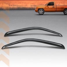 G-PLUS Window Vent Visor Deflectors 2PCS for Chevy Silverado GMC Sierra 1500 1999-2007 PC Smoky Product Specifications