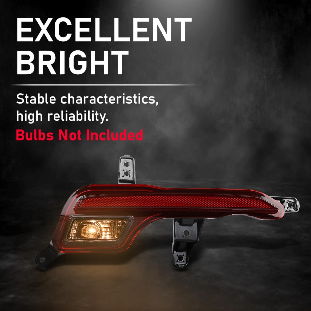 G-PLUS Rear Left Back Up Light, Compatible with Kia Sorento 2021-2023, Driver Side, 92405P2000, KI2892104, 92405-P2000