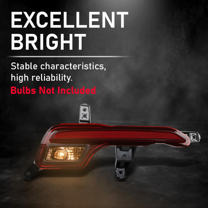 G-PLUS Rear Left Back Up Light, Compatible with Kia Sorento 2021-2023, Driver Side, 92405P2000, KI2892104, 92405-P2000