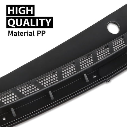G-PLUS Cowl Top Panel Vent Windshield Wiper Motor Cover Compatible with Elantra 2014-2016 Black
