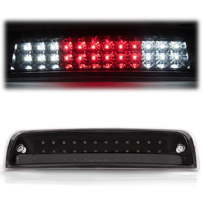 G-PLUS High Mount Dual Row LED 3rd Third Brake Light Compatible with Dodge Ram 1500 2009-2017 / Ram 2500 3500 2010-2017 High Mount Stop Cargo Lamps Assembly Black Housing