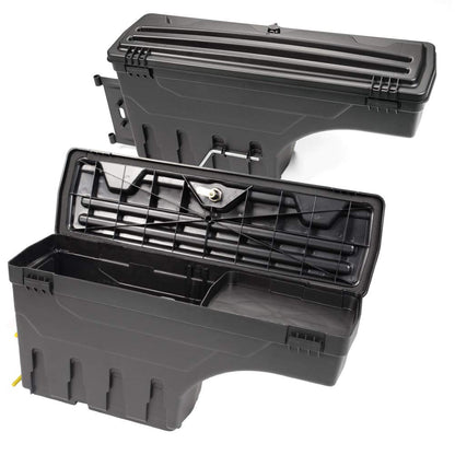 G-PLUS Pair Lockable Toolbox Storage Box Case Compatible For Dodge 2002-2018 Ram 1500 2500 3500 Truck Bed Storage Box