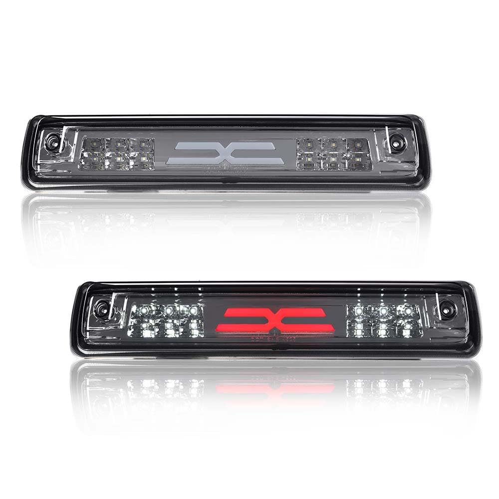 G-PLUS LED 3rd Third X Brake Light Rear Brake Stop Tail Light Compatible with Colorado 2015 2016 2017 2018 /Canyon GM25971002 52019397 High Mount Stop Light Third Tail Light