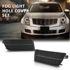 G-PLUS Fog Light Lamp Cover Black Hole Driver and Passenger Side Compatible with Cadillac SRX 2010-2016 GM1038126 GM1039126