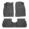 TPE Floor Mats 3PCS, Compatible with Pontiac Vibe 2009-2010/Toyota Corolla 2009-2013/Toyota Matrix 2009-2013 Transmission Automatic FWD, Cargo Liners, Interior Accessories