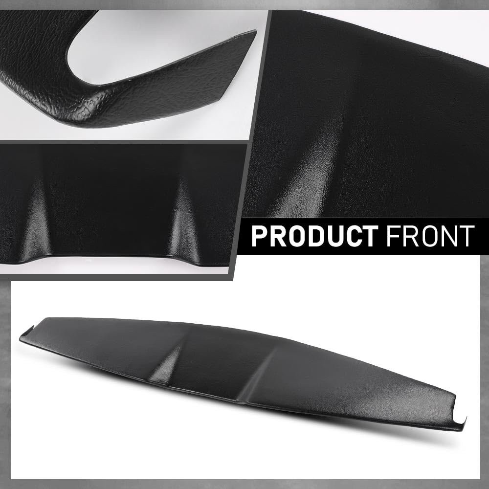 G-PLUS Dash Cover Compatible with Ford Mustang Base Model 2005-2009 12-509LL-BLK Black
