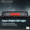 G-PLUS 3D LED Bar Truck Third 3rd Tail X Brake Light Compatible With 2009-2010 Dodge Ram 1500 2011-2017 Ram 1500 2500 3500 55372082AE 55372082AF High Mount Stop light