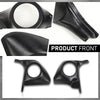 G-PLUS Speaker Kick Panels Pair Black Compatible with Chevy Monte Carlo El Camino Malibu, Fit Oldsmobile Cutlass Fit Pontiac Grand Prix, Buick Regal 1978-1988