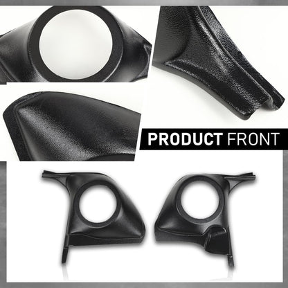 G-PLUS Speaker Kick Panels Pair Black Compatible with Chevy Monte Carlo El Camino Malibu, Fit Oldsmobile Cutlass Fit Pontiac Grand Prix, Buick Regal 1978-1988