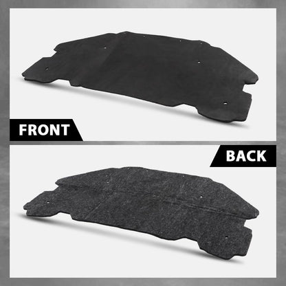 G-PLUS Hood Insulation Pad 1/2" with Clips Compatible with Pontiac G6 2005-2010