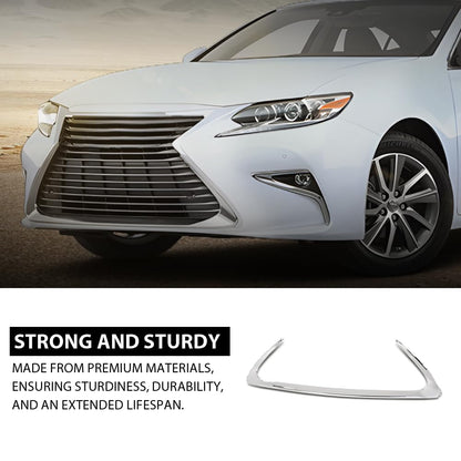 G-PLUS Front Bumper Lower Molding Trim Compatible with LX ES350 ES300h Base Sedan 4-Door 2016-2018 5310206150, 5310233080, 53122-06010 Silver