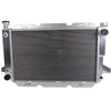 Aluminum Racing Performance Radiator Stop Leak Compatible For FORD F150/F250/BRONCO 5.0L/5.8L/7.5L V8 1985-1996