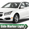 G-PLUS Front Bumper Mounted Side Marker Light Assembly Compatible With 2014-2015 Cruze Diesel/2016 Cruze Limited/2011-2015 Cruze (Driver & Passenger Side)