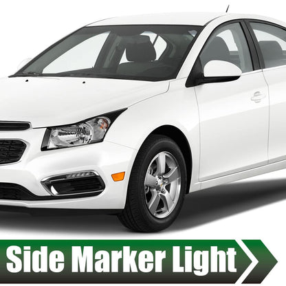 G-PLUS Front Bumper Mounted Side Marker Light Assembly Compatible With 2014-2015 Cruze Diesel/2016 Cruze Limited/2011-2015 Cruze (Driver & Passenger Side)