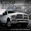 G-PLUS 2.5" Lift Front Steel Leveling Kit Compatible with Dodge Ram 1500 1994-2001,Fit Dodge Ram 2500 1994-2013, Fit Dodge Ram 3500 1994-2012 (4WD Only)