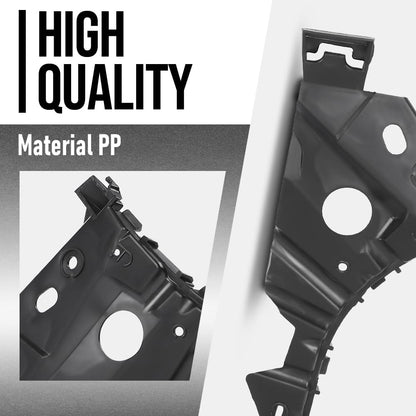 G-PLUS Front Right Bumper Grille-Side Bracket Compatible with Buick LaCrosse 2010 2011 2012 2013 22782286, 20909986, 22769416 Black