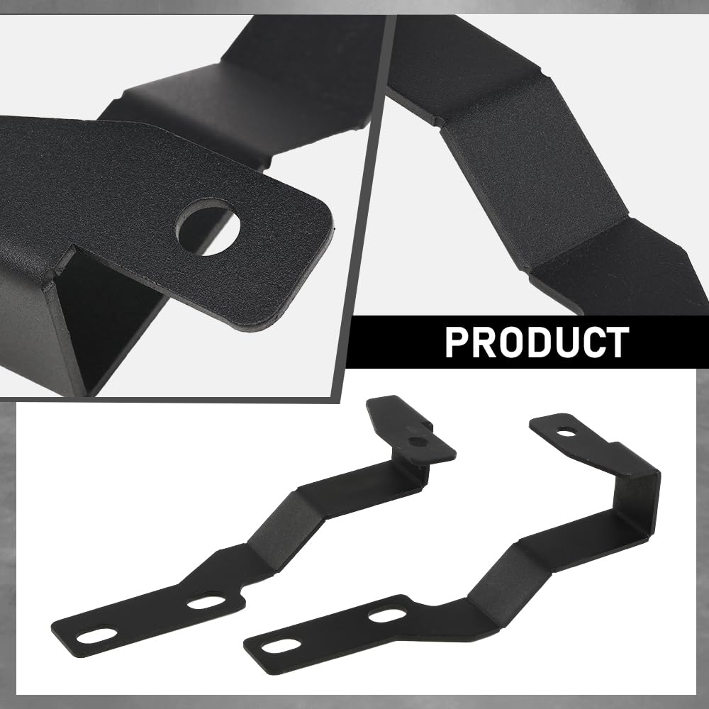 G-PLUS Upper Hood Ditch Cube LED Light Mount Brackets Compatible with Toyota Tacoma 2005-2015