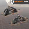 G-PLUS Front Inner Fender Liner Set Compatible with Dodge Ram 2500 3500 2019-2022 CH1248208, CH1249208, 68361450AB, 68361451AA Black