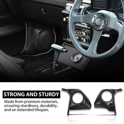 G-PLUS Speaker Kick Panels Pair Black Compatible with Chevy Monte Carlo El Camino Malibu, Fit Oldsmobile Cutlass Fit Pontiac Grand Prix, Buick Regal 1978-1988