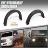 G-PLUS Front and Rear Wheel Eyebrow Fender Trim Compatible with Ford Maverick 2022 2023 2024 2025 Black