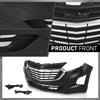 G-PLUS Front Bumper Upper Lower Grille Kit Compatible with Chevy Equinox 2018-2021