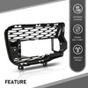 G-PLUS Grill Fog Light Cover Front Passenger Right Side Compatible with Land Rover Range Rover Sport 2014-2017