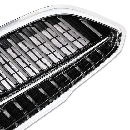 G-PLUS Front Bumper Upper Grille Compatible with 2017 2018 2019 Buick LaCrosse 4-Door