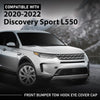 G-PLUS Front Bumper Tow Hook Eye Cover Cap Compatible with Discovery Sport L550 2020-2022