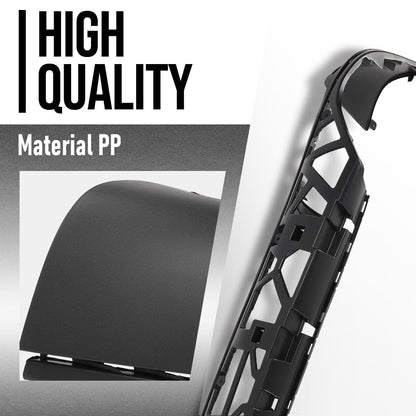 G-PLUS Rear Bumper Deflector Valance Apron Compatible with Porsche Cayenne 2011 2012 2013 2014 958505521009B9, 95850552100, PO1193102 Black