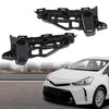G-PLUS Front Left & Right Side 1pair Bumper Brackets Compatible with Toyota Prius V 2012-2018 TO1042118, TO1043118, 5211647030, 5211547030