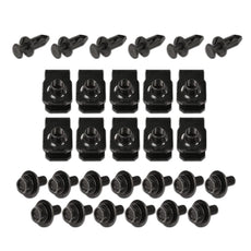 G-PLUS Engine Splash Shield Bolts 28PCS for Nissan 350Z 370Z Infiniti G35 G37 FX35 FX45