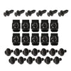 G-PLUS 28PCS Engine Splash Shield Body Fender Bolts Screws Compatible with 350z 370z Infiniti G35 G37 FX35 FX45 Splash Shield Fender Bolts Bumper Clip Rivets kit