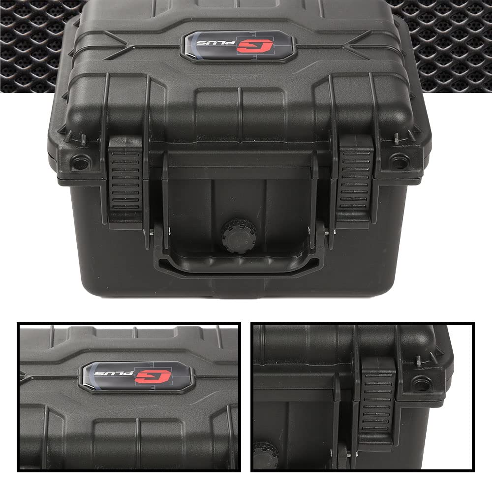 G-PLUS Graded Card Storage Box for BGS PSA SGC FGS Weatherproof Graded Sports Trading Cards(Small, Black)