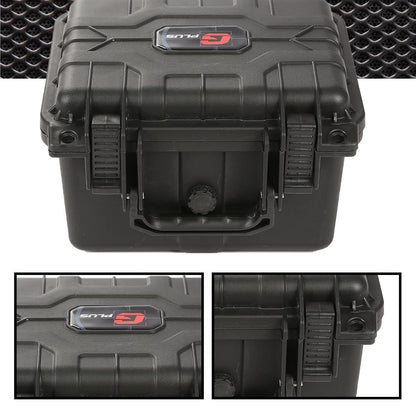 G-PLUS Graded Card Storage Box for BGS PSA SGC FGS Weatherproof Graded Sports Trading Cards(Small, Black)