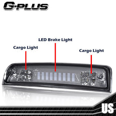G-PLUS Third Brake Light Cargo Lamp for Dodge Ram 1500 2009-2017 2500 3500 2010-2017 Close-up View