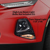 G-PLUS Left HID/Xenon Projector Headlight Fit Chevy Blazer 2019-2021,Not fit Models w/Factory LED Headlight，Headlamp w/o Ballast & D3S Bulb Clear Lens Black Housing Bumper Headlamps,faros delanteros