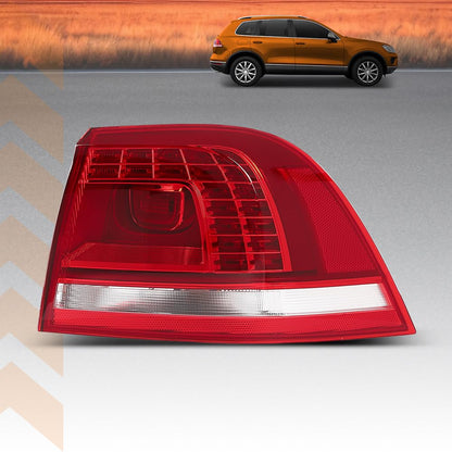 G-PLUS LED Tail Light Right Compatible with VW Touareg 2013-2016 Red