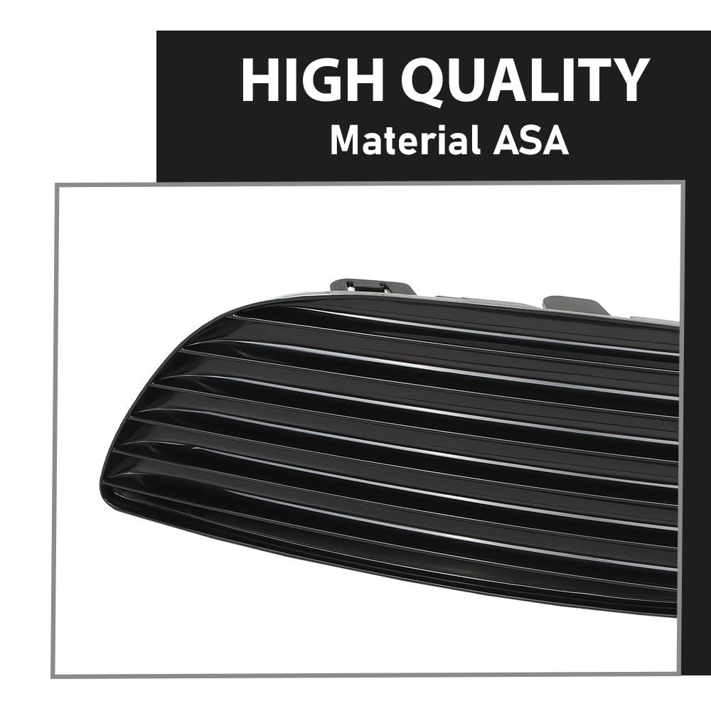 G-PLUS Fog Light Cover Grille Hole Left+Right Compatible with Benz W205 C300 C350e C400 2015-2017,Fit Benz W205 C43 C450 C63 AMG 2016-2017 2058851523