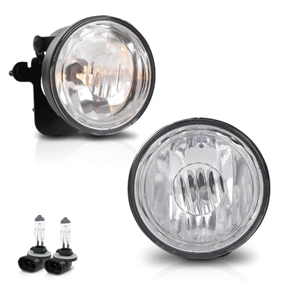 G-PLUS Fog Lights w/Bulb Pair Compatible with Chevy Tahoe Z71 2000-2006/Suburban 1500 Z71 2004-2006, Fit Pontiac Grand Prix 1997-2003/Sunfire 2000-2005(for Model w/Mounting Bracket) GM2592121