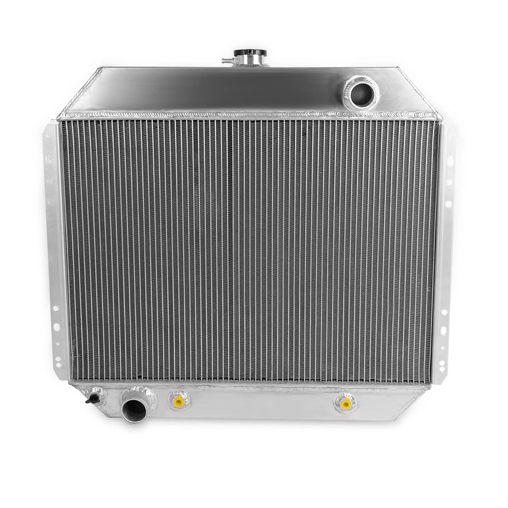Compatible For Ford Bronco 1978-1979 / For Ford F100 F150 F350 F-Series 1968-1979 Trucks Aluminum Performance Cooling Radiator Stop Leak CC284