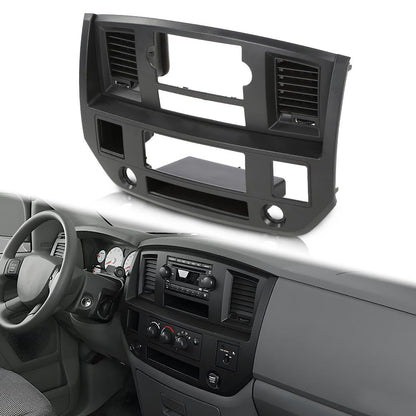 G-PLUS Center Dashboard Radio Climate Control Air Vent Bezel Panel Compatible with Dodge Ram 1500 2500 3500 Truck 2006-2008
