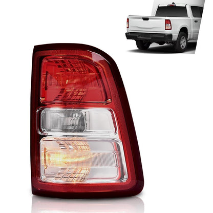 G-PLUS Tail Light Brake Lamp w/Bulb Right Passenger Fit Dodge Ram 1500 2019-2023/Not Fit Ram 1500 Classic & LED Type Tail Light Models Luces Traseras Rear Brake Lamps Assembly