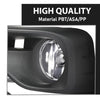G-PLUS Fog Lights Bumper Lamps Assembly Left and Right Side W/Wiring Harness Compatible with Nissan Pathfinder 2017-2020 261509B90E, 261509B90E Black