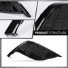 G-PLUS Front Right Bumper Fog Light Cover, Compatible with Toyota Camry XSE SE 2021-2024, NOT Fit LE XLE Model, Passenger Side, 8148106220, TO1039242
