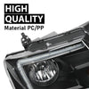 G-PLUS LED Headlights Fit Ford F150 2004-2008,Fit Lincoln Mark LT 2006-2008, NOT Fit 2004 F150 Heritage/Flareside Beds,Clear Lens Black Housing Clear ReflectorBumper Headlamps,faros delanteros