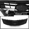 G-PLUS Front Bumper Grille with Chrome Molding Plastic Compatible with Kia Sportage 2011-2012 863503W000, KI1200147 Grill