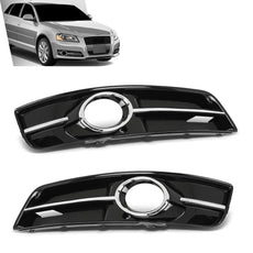 G-PLUS 2PCS Fog Light Covers for Audi A3 2010-2013 Chrome Grille Bezel Product Details